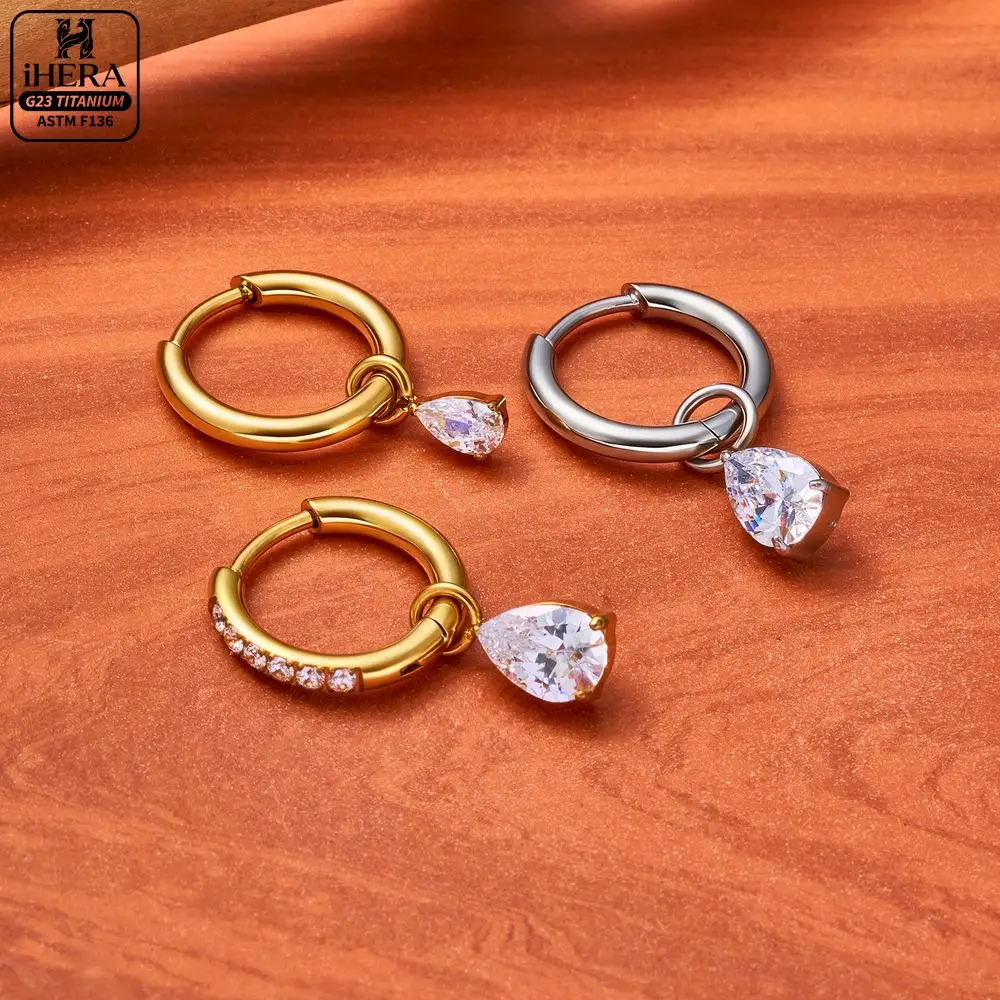 1/10 Stück F136 Titan Piercing Hänge-Creolen mit funkelnden Zirkonia-Steinen, Nasen-, Septum-, Helix-, Knorpel-Ohrringe-Set, Labret-, Augenbrauen- und Körperschmuck – Detail 13