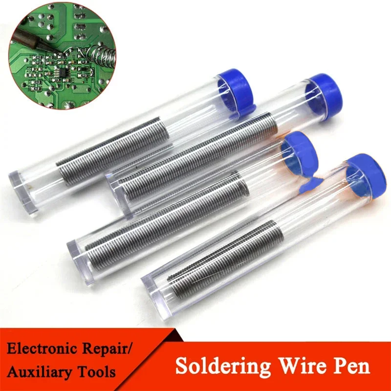 

8/10/12G 0.8/1.0mm Lead Free Solder Wire Tin Pen Portable Rosin Core Solder Welding Soldering Iron Repair Toolds