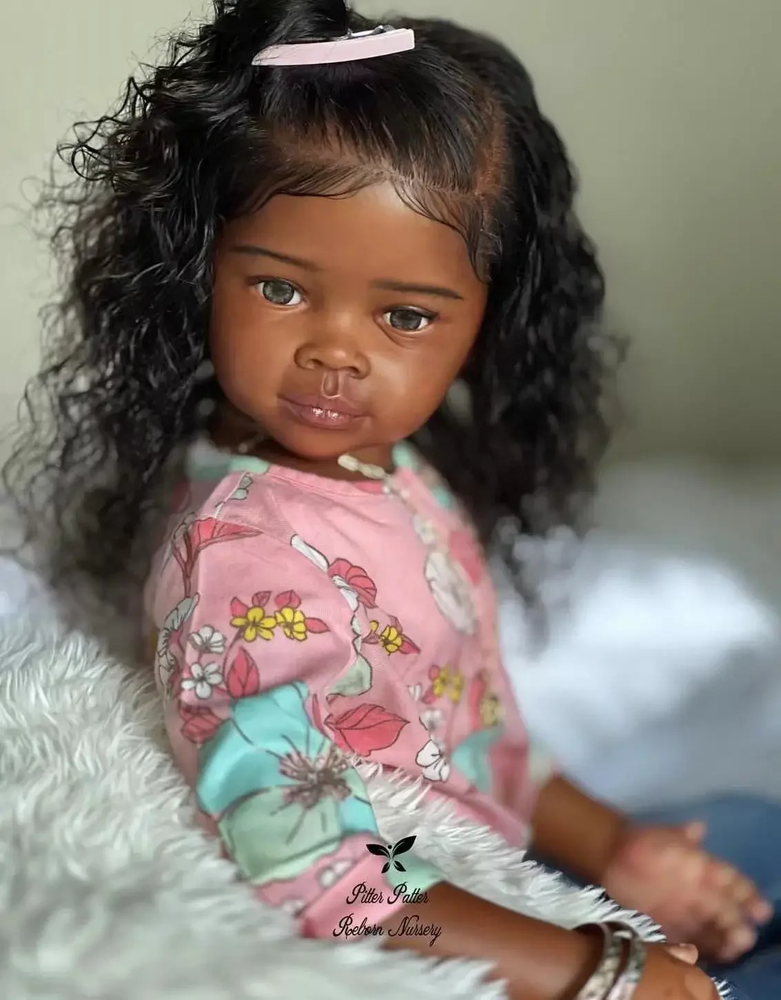 مجموعة أدوات رسم DLS Meili مقاس 32 بوصة مكونة من إصدارين من الجلد الداكن مع/خارج الشعر مصنوعة من فنان كين فتاة أفريقية مصنوعة من إمداد محدود