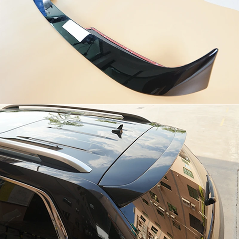 

Задний спойлер Неокрашенный из АБС-пластика для Volkswagen VW Atlas Teramont 2017 2018, украшение для заднего крыла багажника