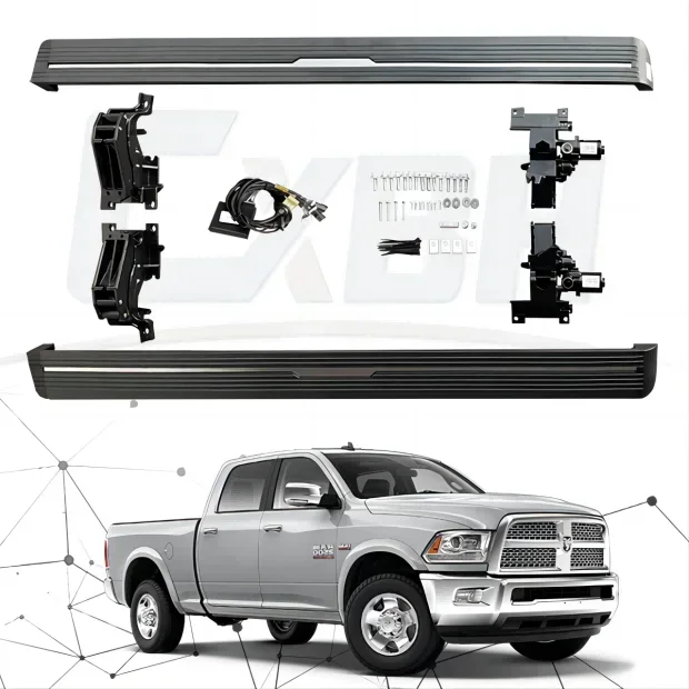 

Factory Price Waterproof Aluminum Electric Side Step Automatic Power Running Boards for Pickup Ram 1500