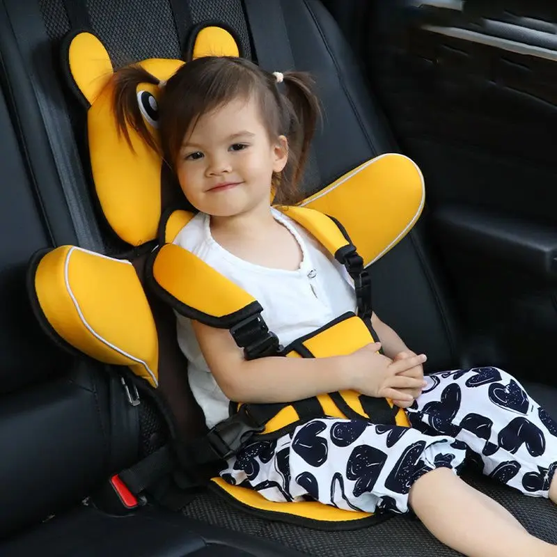 Car Children'S Chair Portable Shopping Cart Mat Child Seat Car Child Cushion Baby Safety Seat Adjustable Stroller Seat Pad