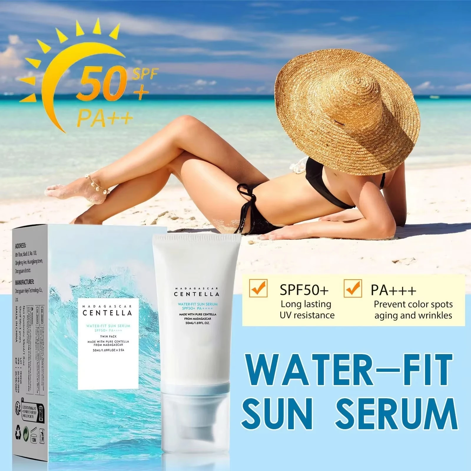 50+ Gezichtszonnebrandcrème Ce - Skincare Skin 1004 recensie en prijs
