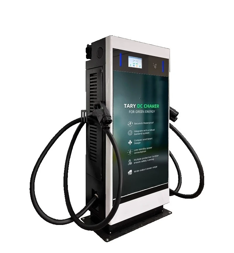 European standard 60kw double-gun electric vehicle floor-to-ceiling charging station high-power AC 220V new application