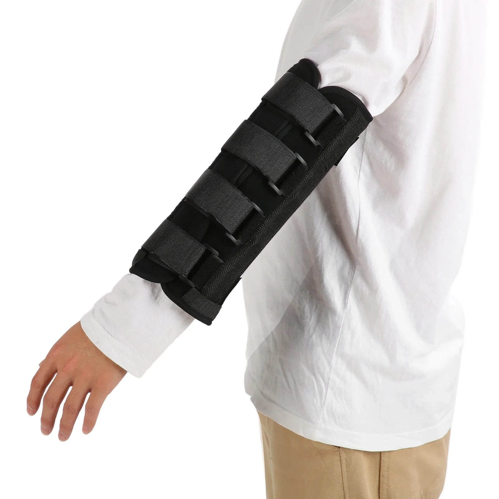 Adjustable Arm Fracture Splint Medical Forearm Broken Fixed Belt Elbow Joint Sprain Braces Relieve Pain Postoperative Recovery