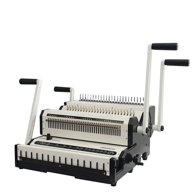 wire o binding machine double wire 3 in 1 binding  machine wire o and comb  binding machine