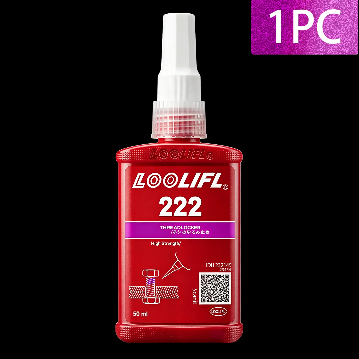 222 262 50ML 10G Schraubensicherungsmittel 243 Mittelfester Schraubenkleber Rostschutz Blaues Schraubensicherungsmittel Klebstoff Dichtmittel Klebstoffe Versiegelungsmittel
