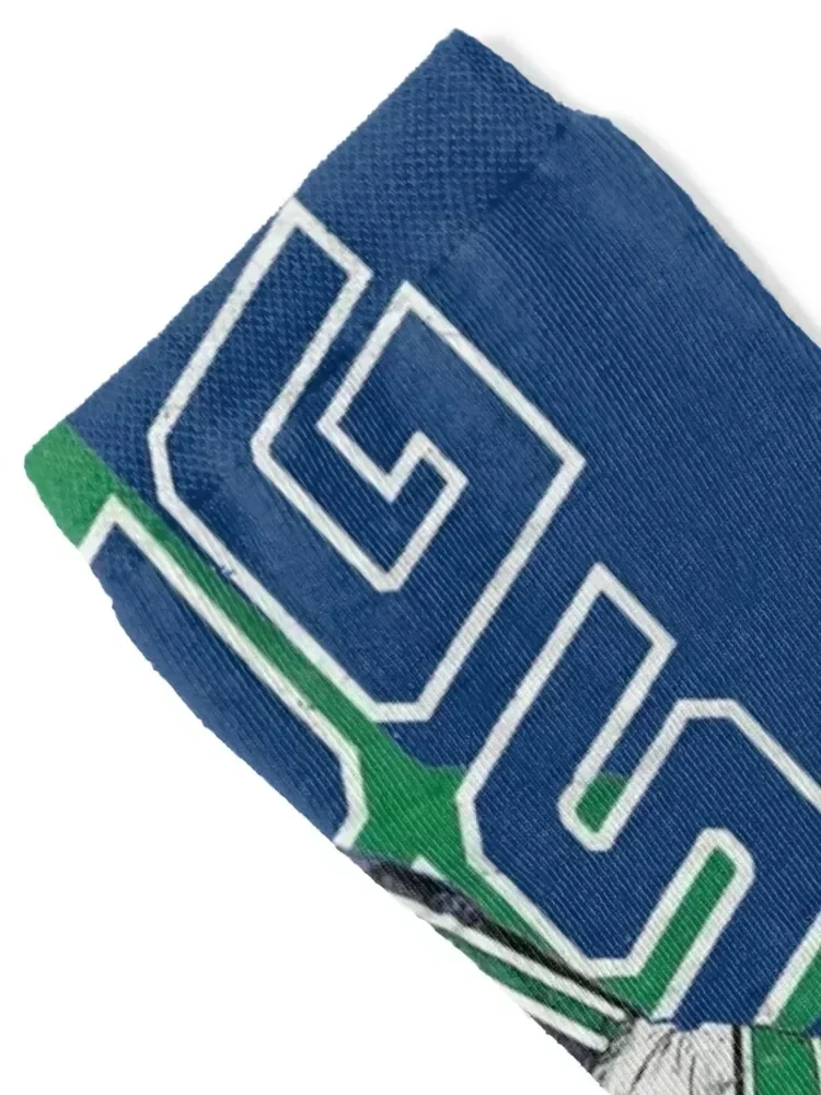 Quinn Hughes Socks warm winter bright garter hiphop funny gift Boy Socks Women's