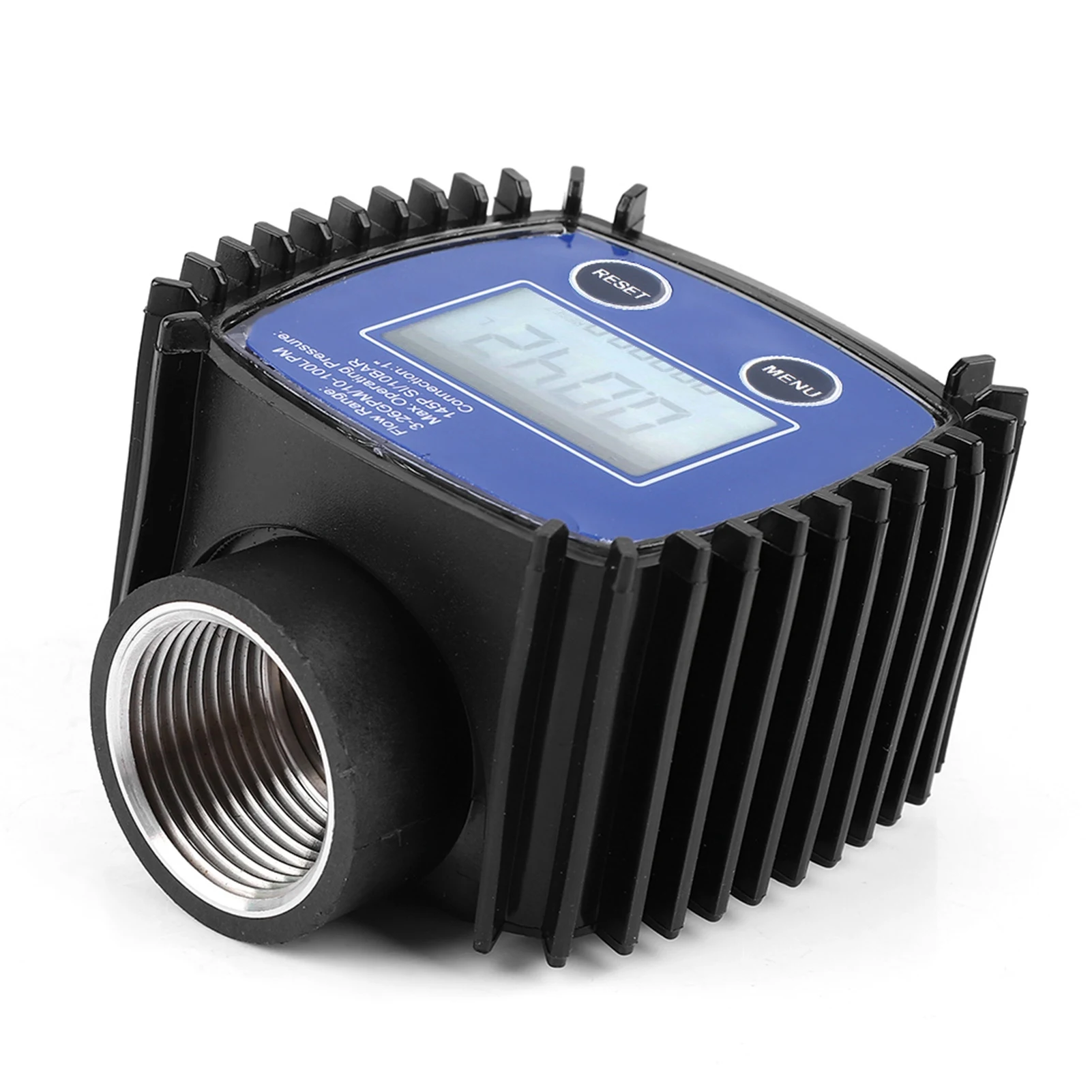 شاشة ديجيتال عالية الدقة مقياس تدفق المياه مقياس الجريان 1in لولبة داخلية #3