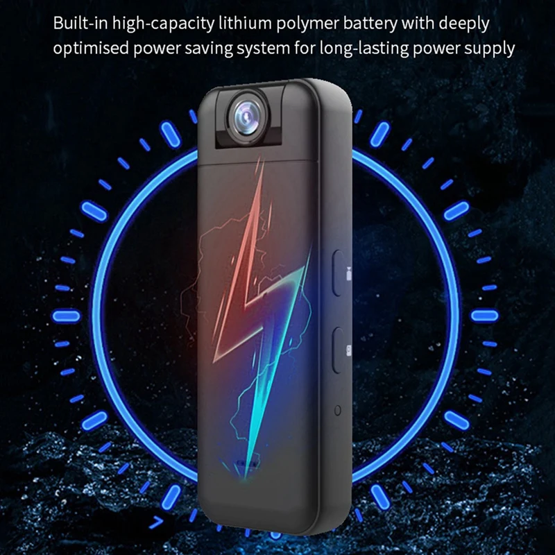 كاميرا IP صغيرة واي فاي مسجل فيديو رقمي محمول للرؤية الليلية DVR كاميرا صغيرة مراقبة الطفل كاميرا صغيرة يمكن ارتداؤها