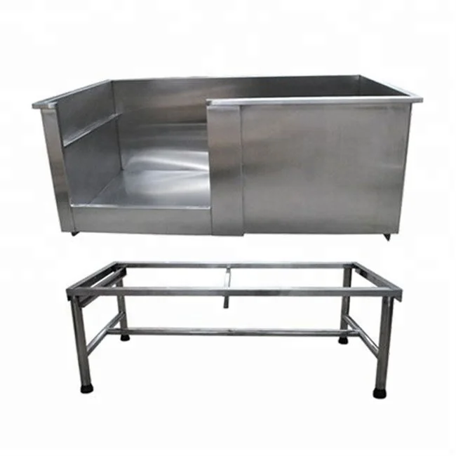 Stainless Steel Pet Dog Bath Tub