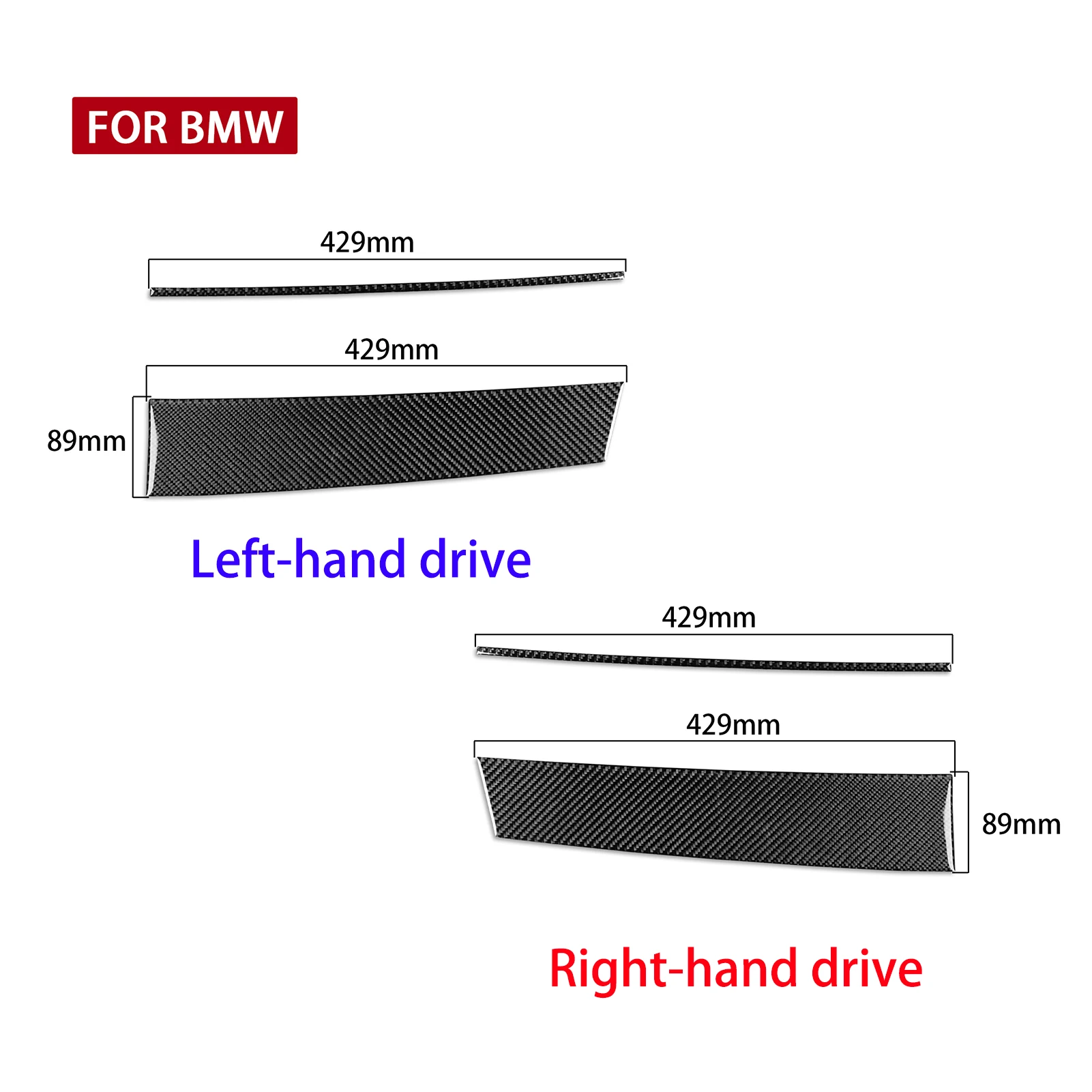 لسيارات BMW X5 E70 2006-2013 ألياف الكربون سيارة مساعد الطيار لوحة القيادة صندوق القفازات الداخلية الخشب الحبوب تقليم اكسسوارات ملصقات