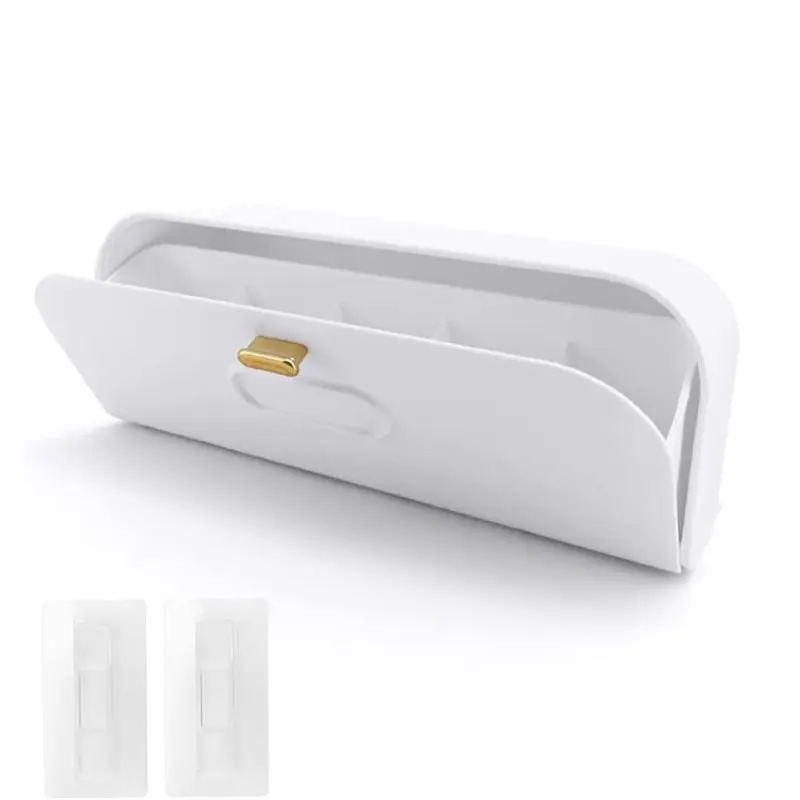 A27F-Wall-Mounted Plastic Storage Box For Underwear, For Socks, Ties- Multifunctional Organizer Box, Drawer Space Saver