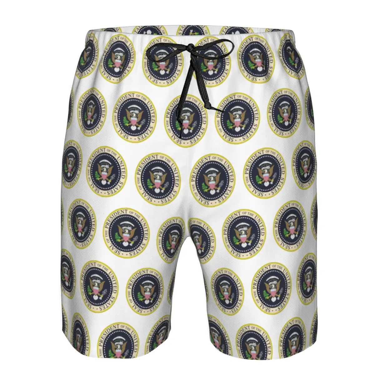 

Seal Of The President Of The United States Trunks Beach Board Shorts Casual Quick Dry Swim Summer Men Pants