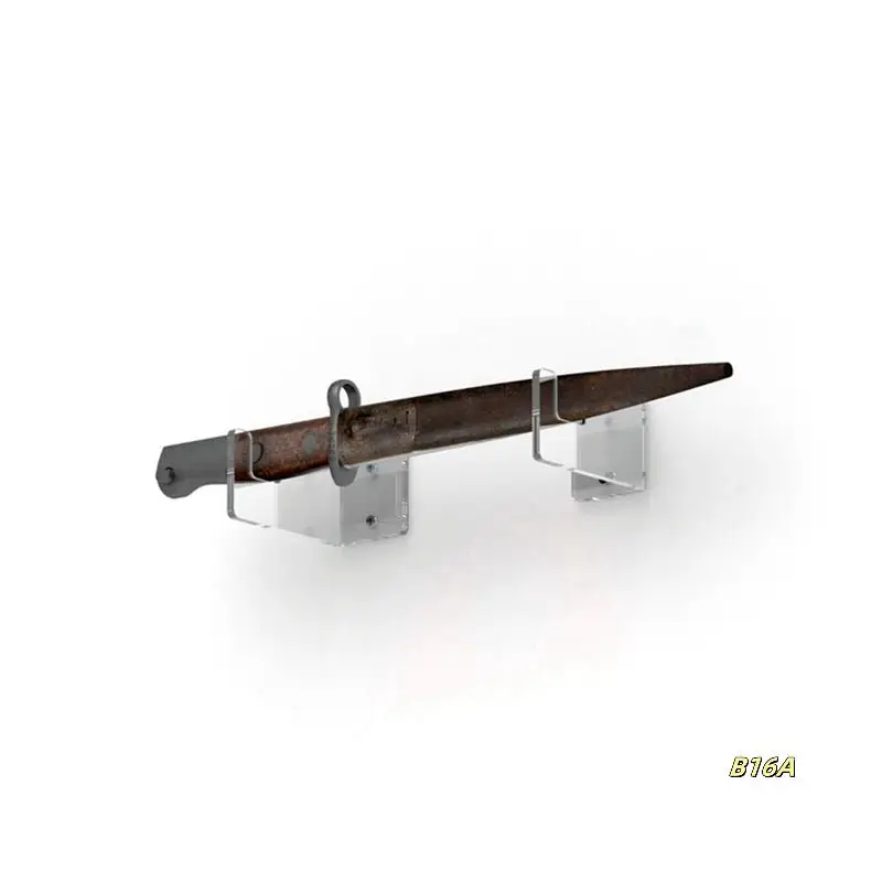 5X Acrylic Knife Display Stand Fixed Blade Knife Collection Display Stand Holder Single Knife Rustic Cabin Home Decor