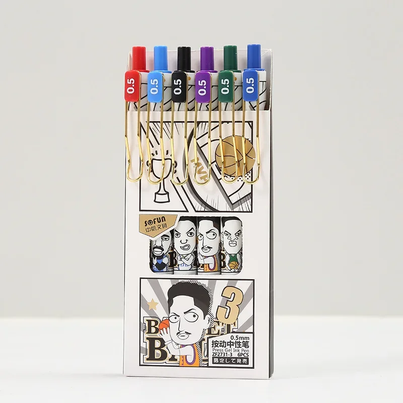 

36 шт. металлический зажим для баскетбольной ручки, наконечник ST для ручки-роллера