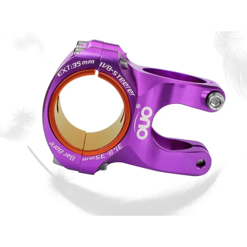 

Вынос руля OUO CNC MTB 31,8/35 мм 35/50 мм 0 ° Вынос рулевого велосипеда DH AM Enduro с рулевым управлением 28,6 мм