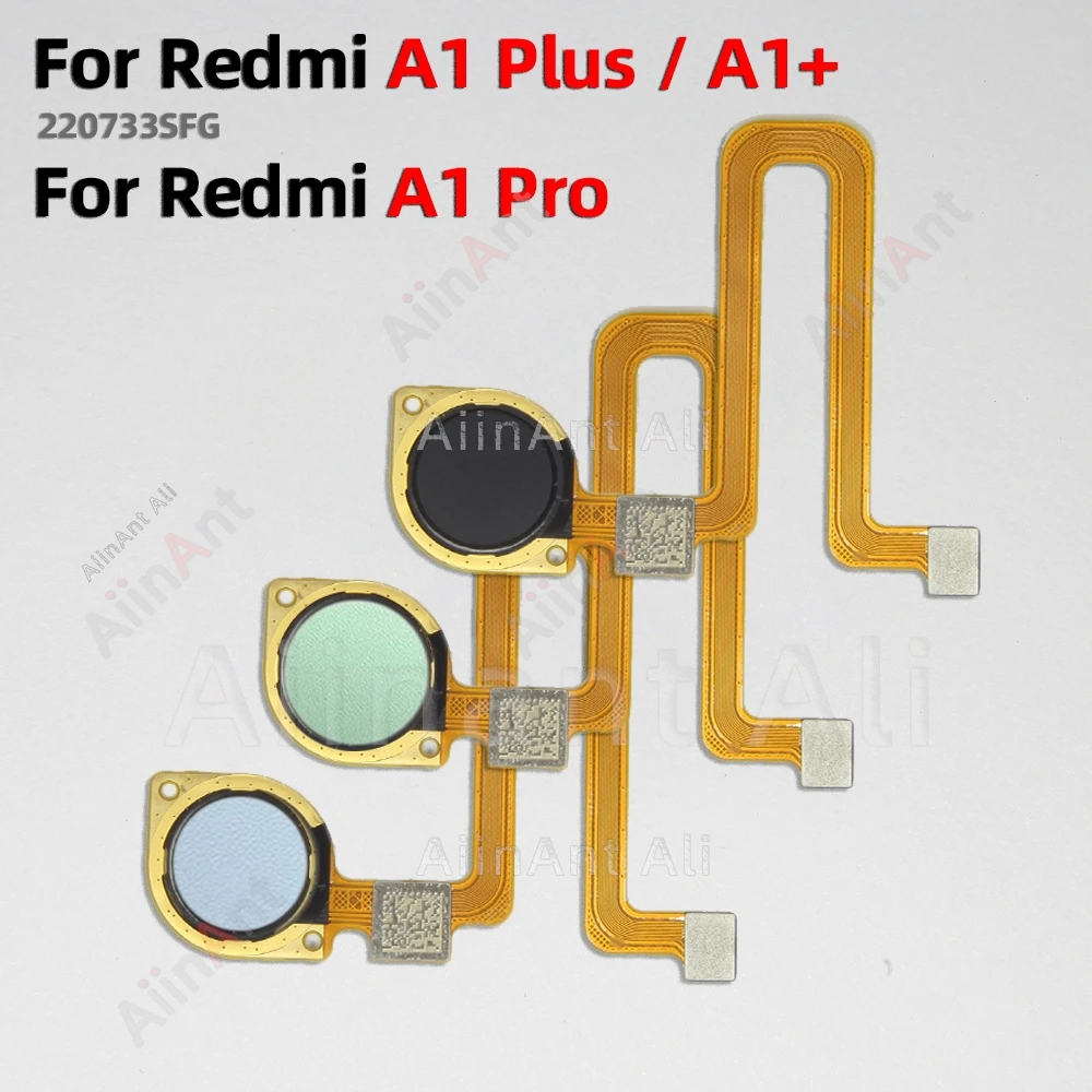 

Home Back Side Button Touch ID Fingerprint Sensor Finger Scanner Flex Cable For Xiaomi Redmi A1 Pro Plus A1+ 4G 5G Spare Parts