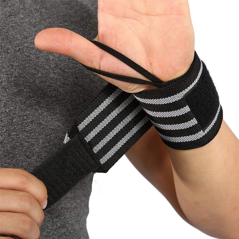 Bracelet de soutien du poignet, 1 paire, sangles de renfort, extra forte, entraînement, haltérophilie, bandage de fitness, entraînement de gym