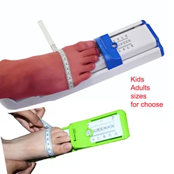 1pcs 0-30cm 18-48 Euro size Professional Foot Measuring Gauge children adult Shoe Measure Tool Sizer shoe caculator for choose