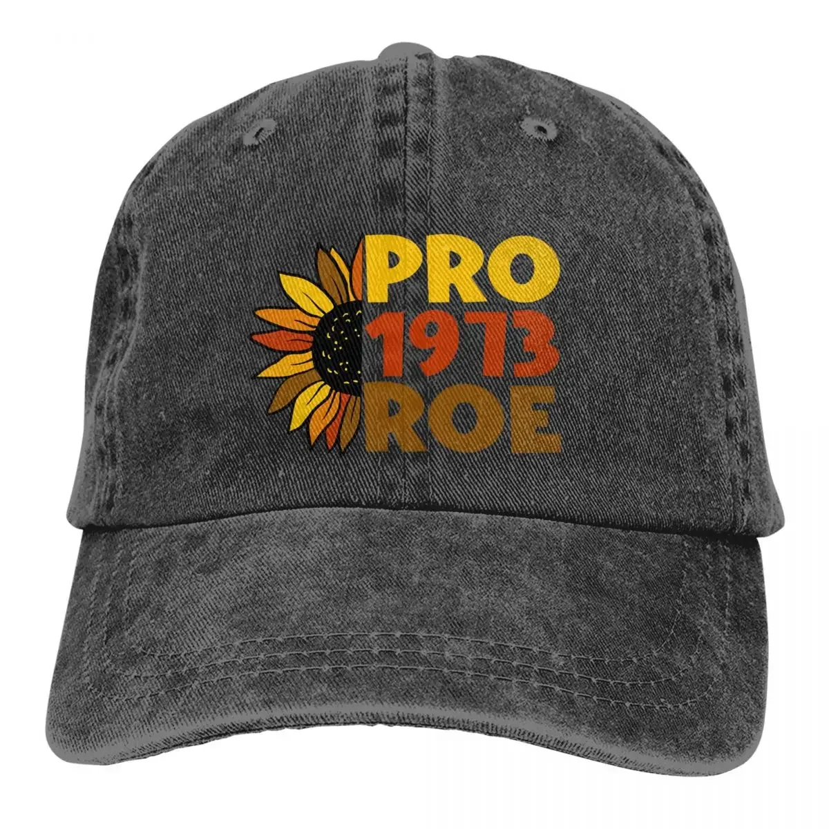 

Art Sunflowers Hat Peaked Men Women's Cap Pro 1973 Roe V Wade Rights Personalized Visor Protection Hats