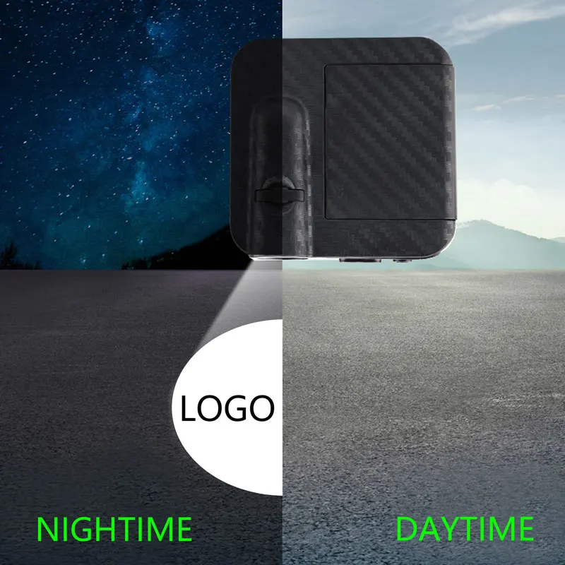 Picture 4: 1/2PCS Car Decor Car Door Wireless LED Shadow Projector Logo Ghost Shadow Welcome Light For Ford Mustang GT Shelby Accessories