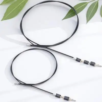 

1 Set Bike Cables Universal Mountain Bicycle Wires Front Back Brake Lines Durable Weather Resistant Replacement Cycling Brake