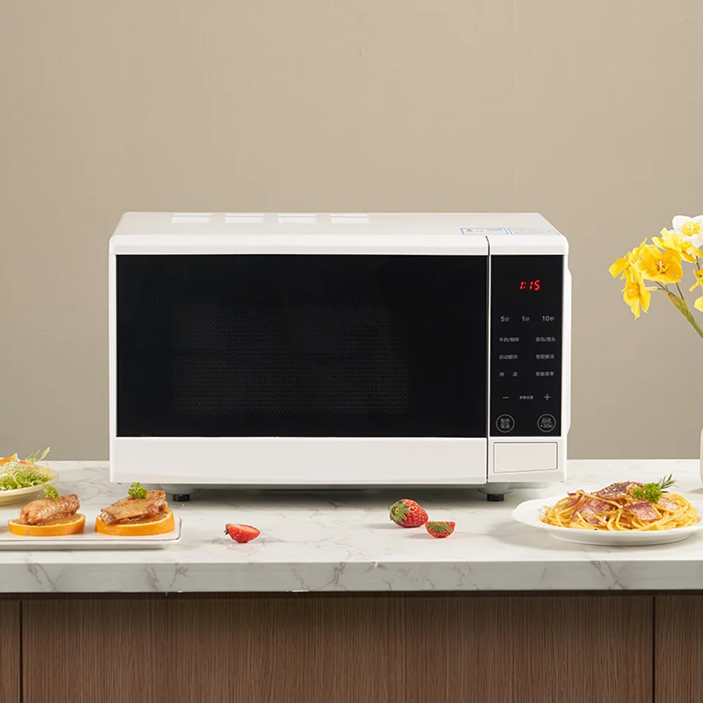 20L micro -crystal panel microwave oven，household multi -function fully automatic microwave oven