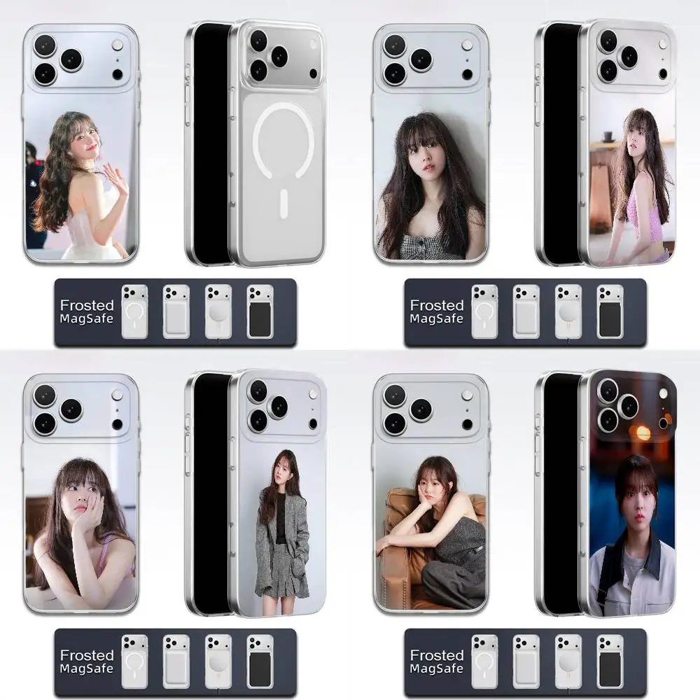 

P-Park Bo Young Phone Case For iPhone 17,16,15,14,13,12,11,Pro,Max,Plus,E,Air,Mini Magsafe Frosted Transparent