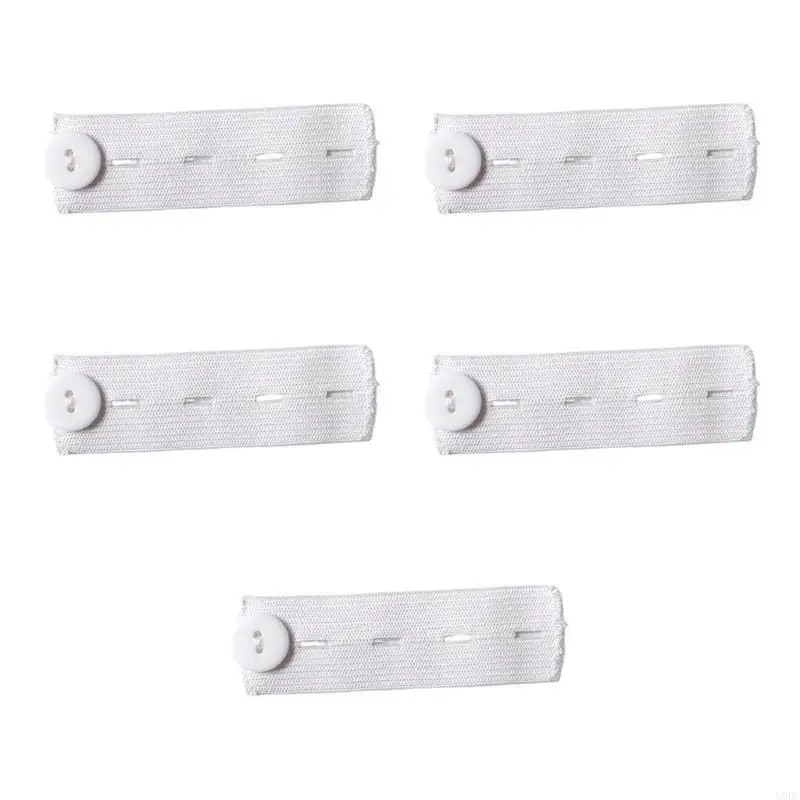 

Pregnancy Adjustable Elastic Belt with Metal Clasp No Holes Required Y166