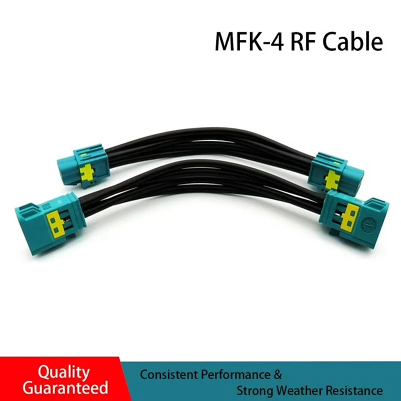 

MFK-4 RF Coaxial Cable with 4-Pin Blue-green Connectors (50mm)