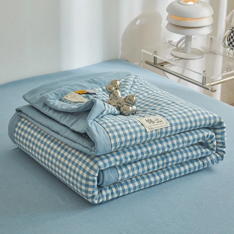 Maternal Infant Grade Summer Quilt Xinjiang Cotton Air Condition Comforter Core Machine Washable Light Bedding