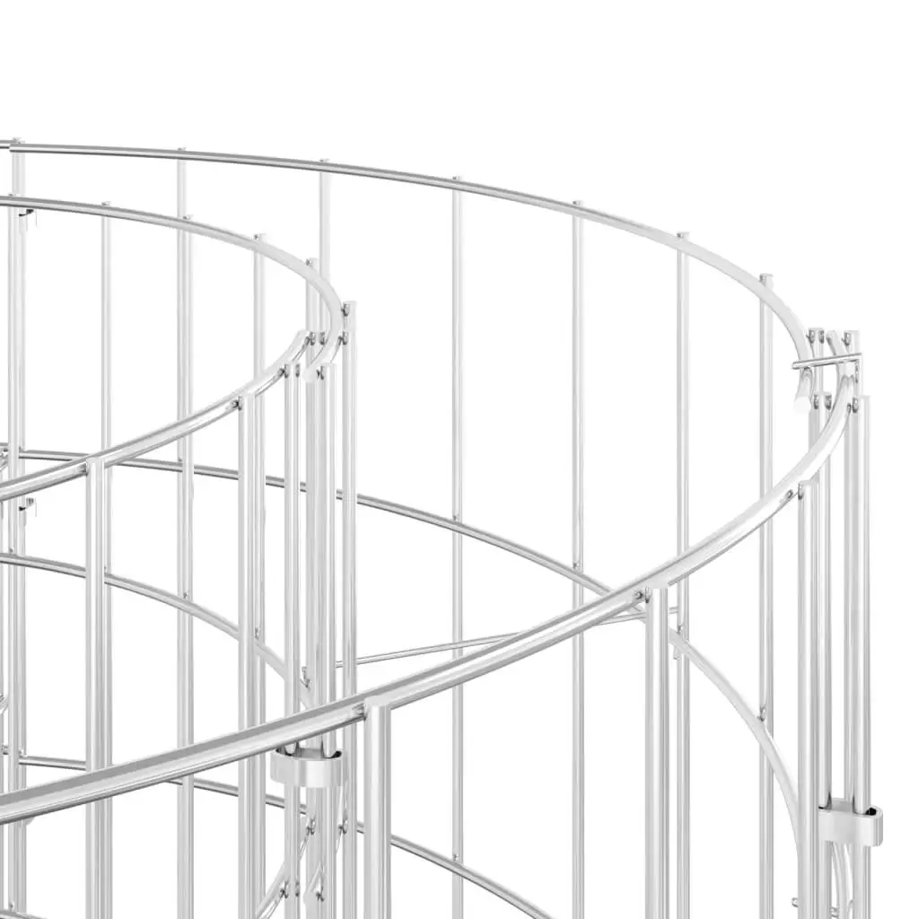 Large Galvanized Steel Garden Composter Breathable Design