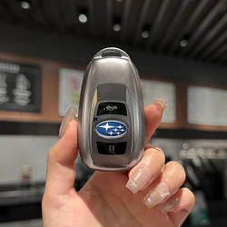 TPU 2 Buttons Car Key Case Cover Protection Shell For Subaru BRZ XV SV Forester Legacy Outback Crosstrek Impreza WRX Accessories