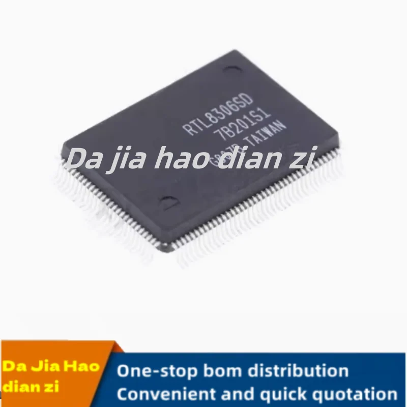 1pcs/lot RTL8306SD RTL8306SD-GR QFP128 ic chips in stock