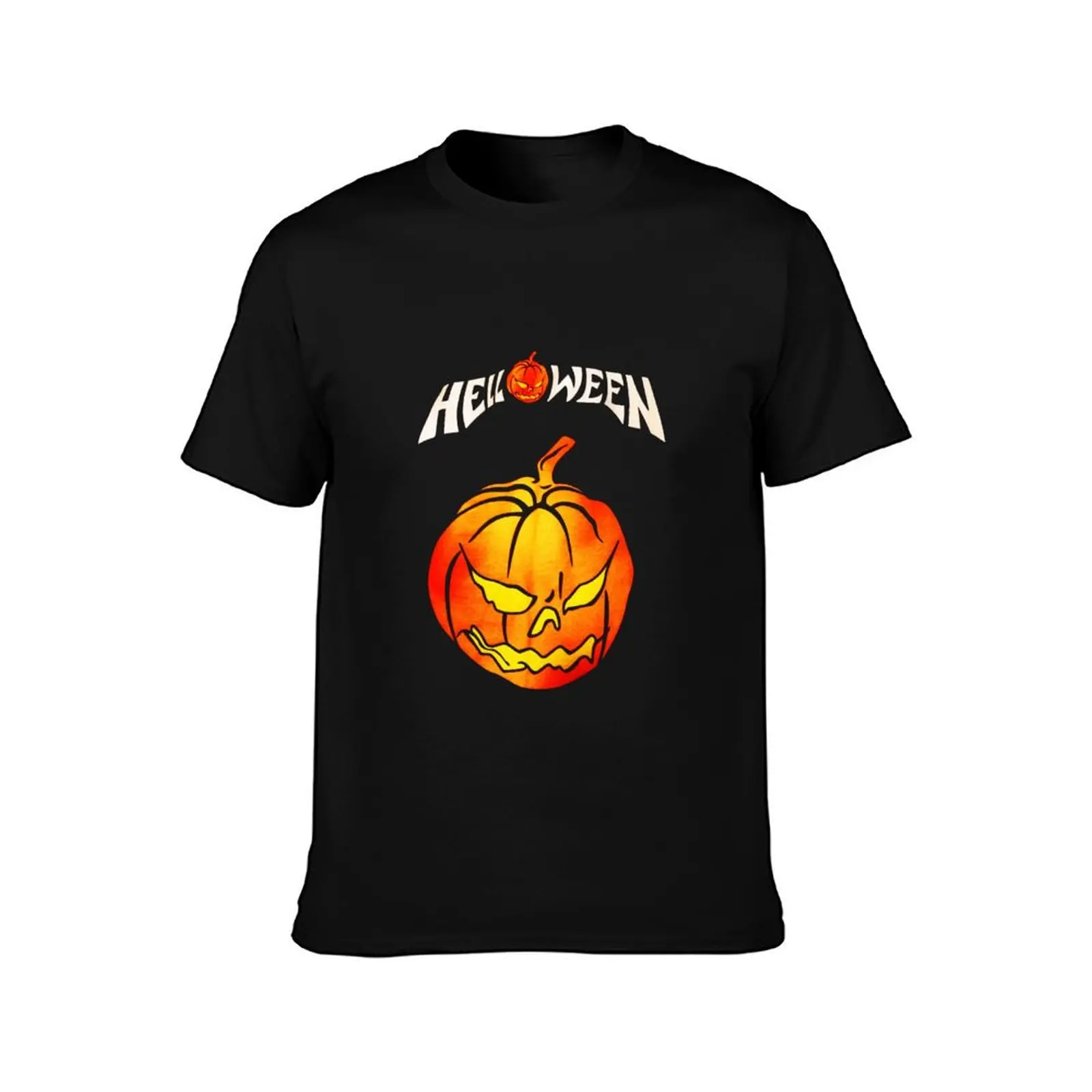 Helloween is a German power metal band T-Shirt rapper graphic tees vintage anime shirt tops t shirt men 100℅ cotton