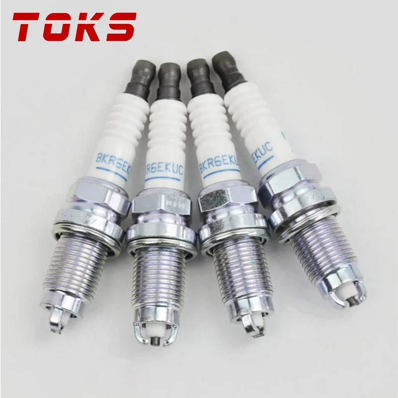 4PCS MD355067 BK6REKUC 1013 Normal Spark Plug For MITSUBISHI GALANT LANCER CEDIA LEGNUM MD372422 VKA20 PK20GR8 BKR6EKUD