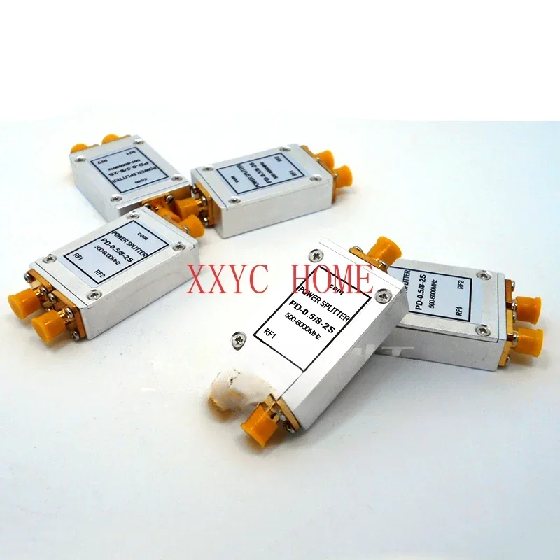 Sma one-two splitter, WIFI, GPS two-power splitter, RF power splitter 500-6000MHz