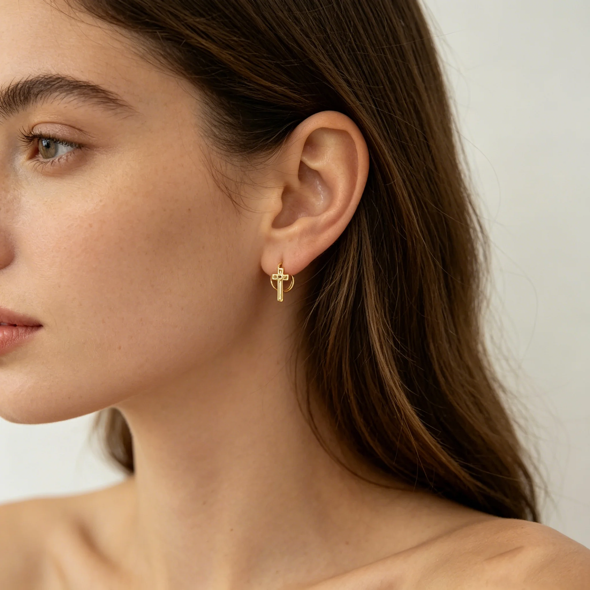 Street Fashion Earrings - Kreuz-Ohrstecker, Schmuck für den Alltag, Party-Geschenk