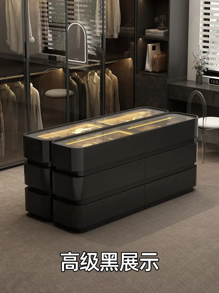 Nakajima Cabinet Floor-to-ceiling jewelry cabinet Drawer-type cloakroom jewelry cabinet