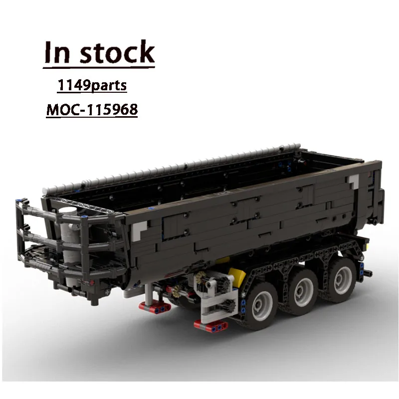 

MOC-115968 Dump Trailer City Assembly Stitching Building Block Model1149 Building Block Parts Children's Building Block Toy Gift