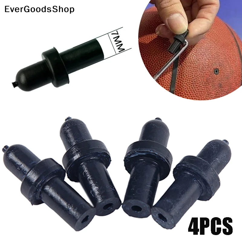 

4pcs Basketball Nozzle Ball Nozzle Replacement Air Leak Repair Valve Core Inflatable Basketball Football Volleyball Universal