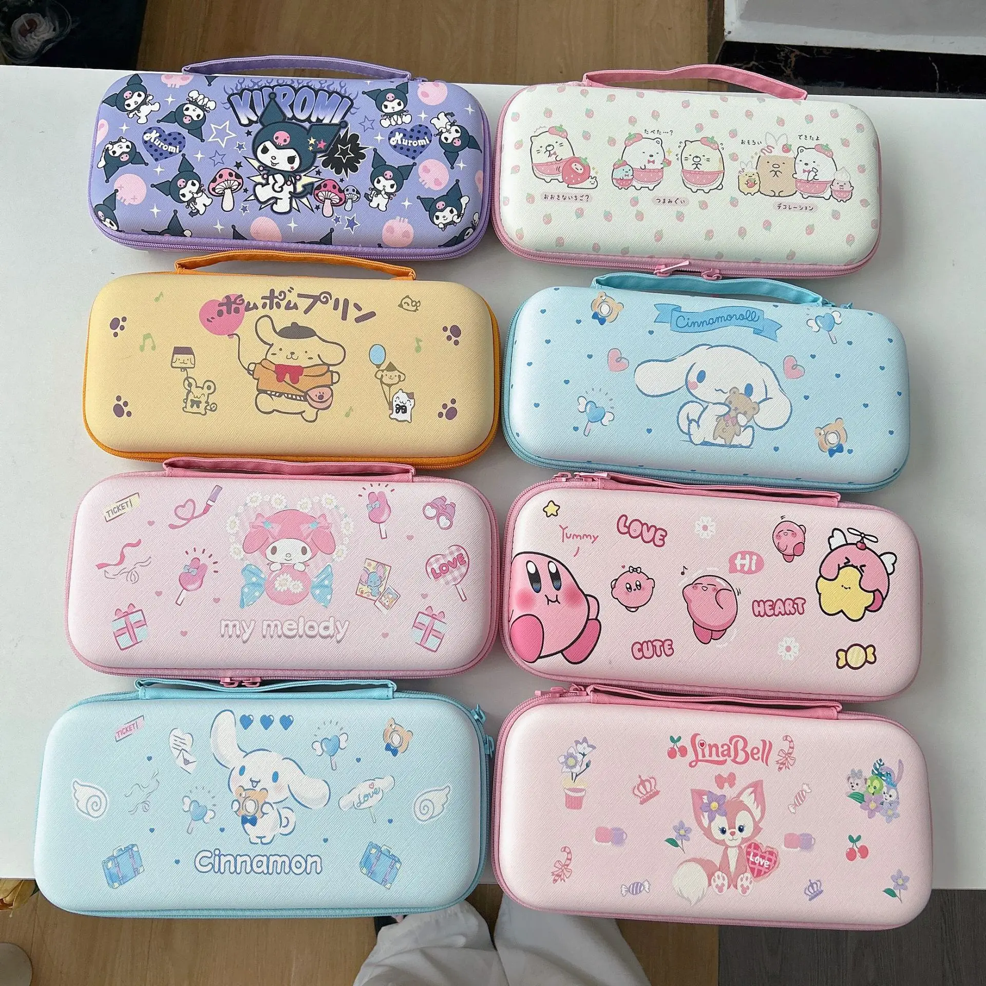 Sac en cuir avec lanière à main pour console de jeu Nintendo NS2, boîte de rangement de dessin animé Switch2