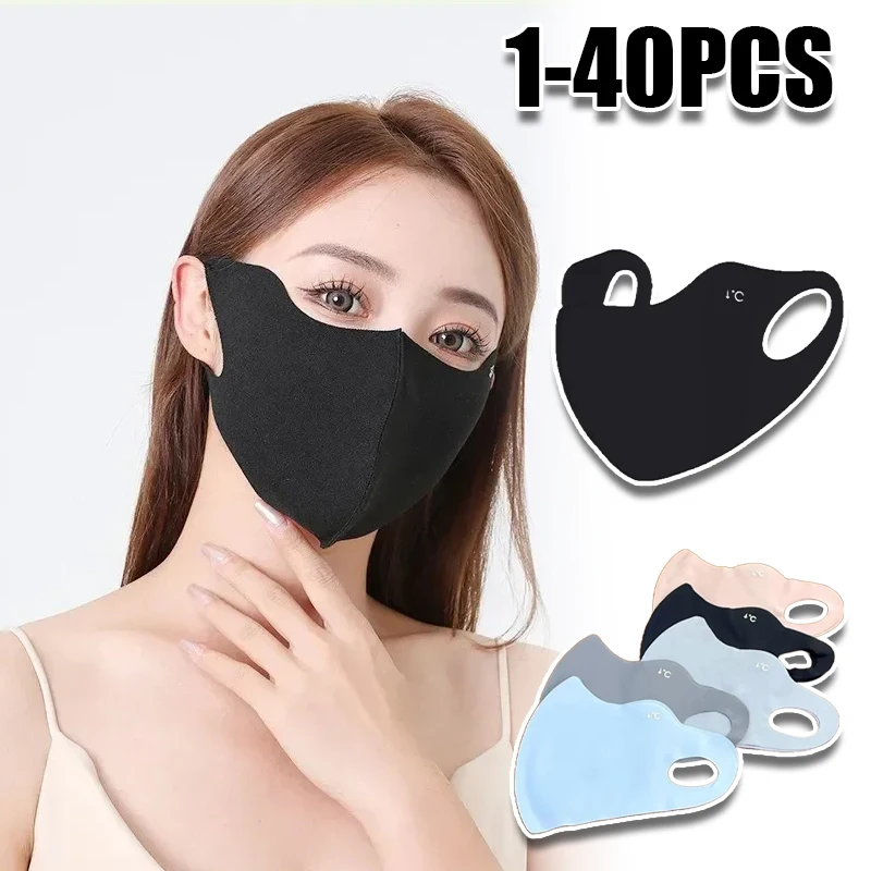 Máscara Facial de Seda de Hielo Transpirable 3D Unisex con Protección Solar de Verano y Función de Gafas de Protección UV