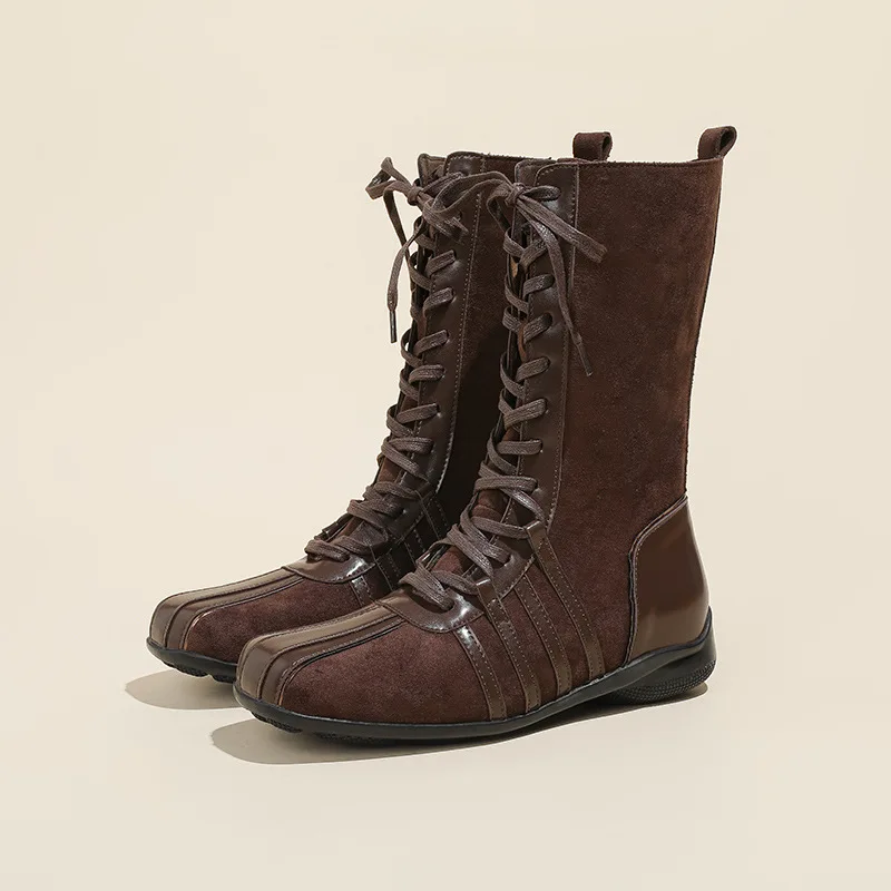 

Женская обувь в стиле ретро, ​​модные корейские ботильоны для женщин, изысканная спортивная повседневная обувь с высоким верхом, дизайнерская обувь Botas Mujer