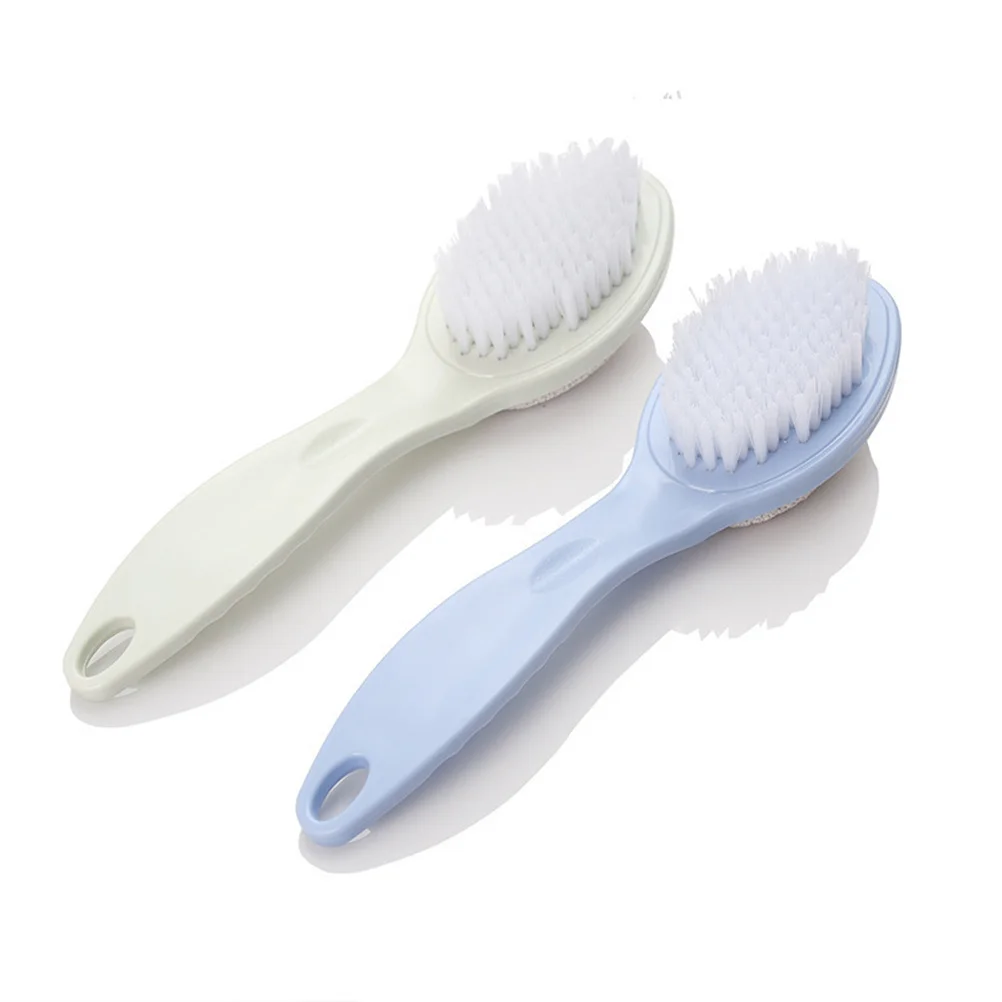 

1pc Double Sided Foot File Pumice Stone Bristle Exfoliating Tool For Callus Dead Skin Removal Pedicure Scrub Manicure Set Nail