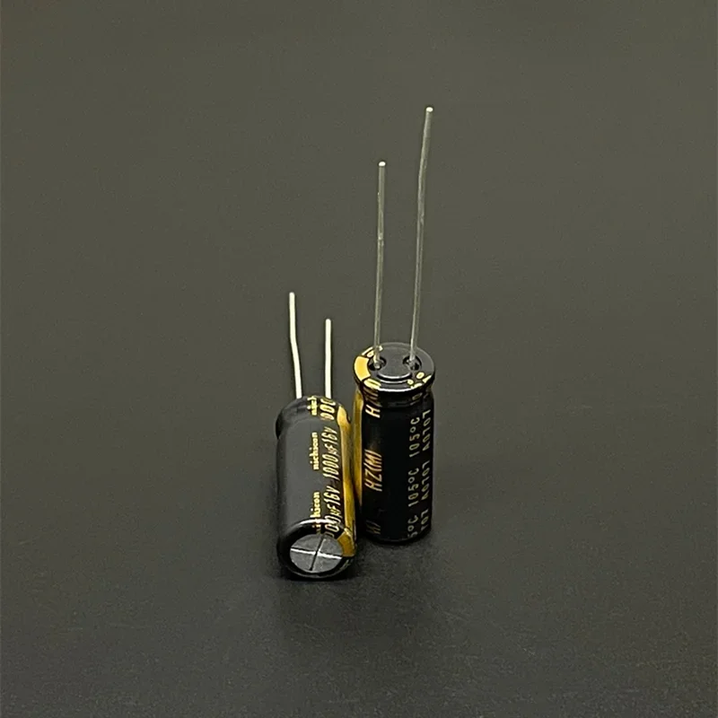 Nichicon-capacitor eletrolítico, série 8x20mm, 1000uf, 16v, ultra baixa impedância, 16v1000uf, para placa-mãe de pc, 5 peças