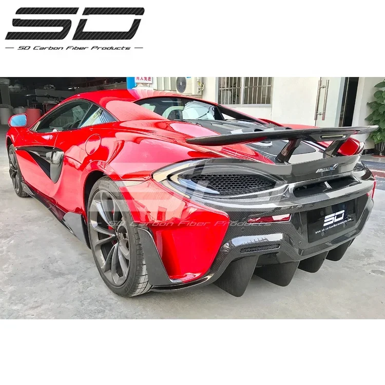 Upgrade 600lt carbon fiber front bumper kit car bumpers for mclaren 540c 570s body kit