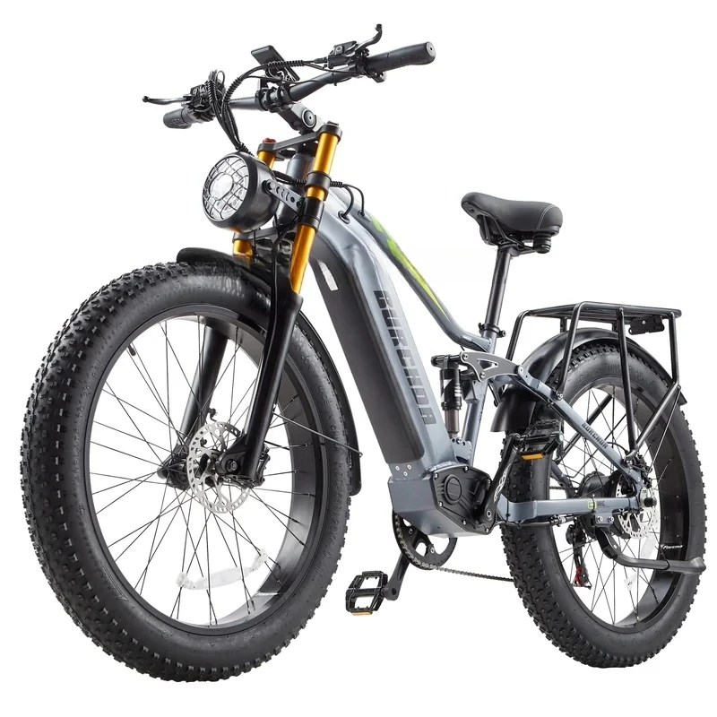 

RX80 Bull амортизирующий снег электрический велосипед склад ЕС DDP Fat Tire 48V20Ah литиевая батарея горный велосипед