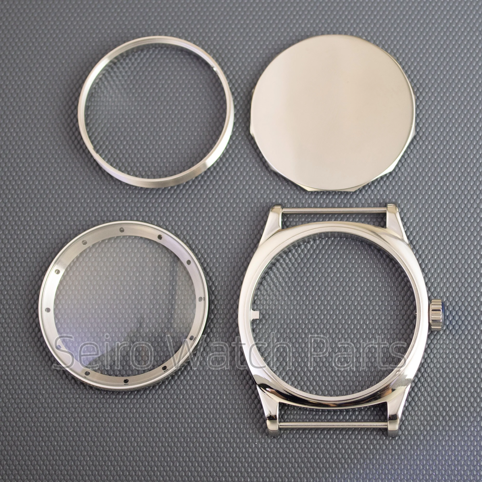 

NEW Vintage 3646hl Case Retro Watch Case Stainless Steel Sapphire Crystal for ETA6497/6498/ST3600 Automatic Movement PAM Case